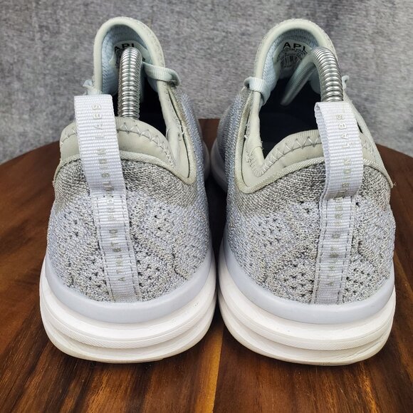 APL Shoes Men's 9 Gray Techloom Phantom Lace Up Low Top Athletic Sneakers - Picture 4 of 12